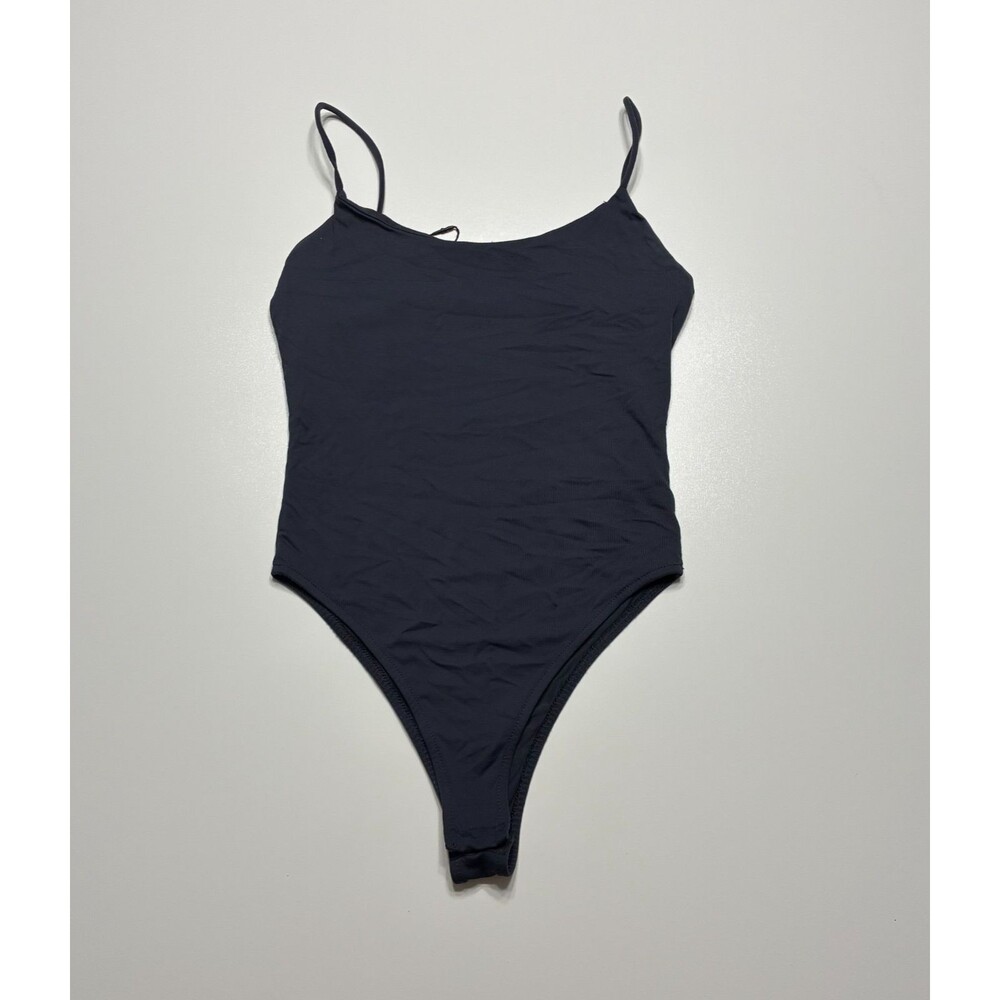 Zara Women’s Black Spaghetti Strap Bodysuit Size Small NWOT